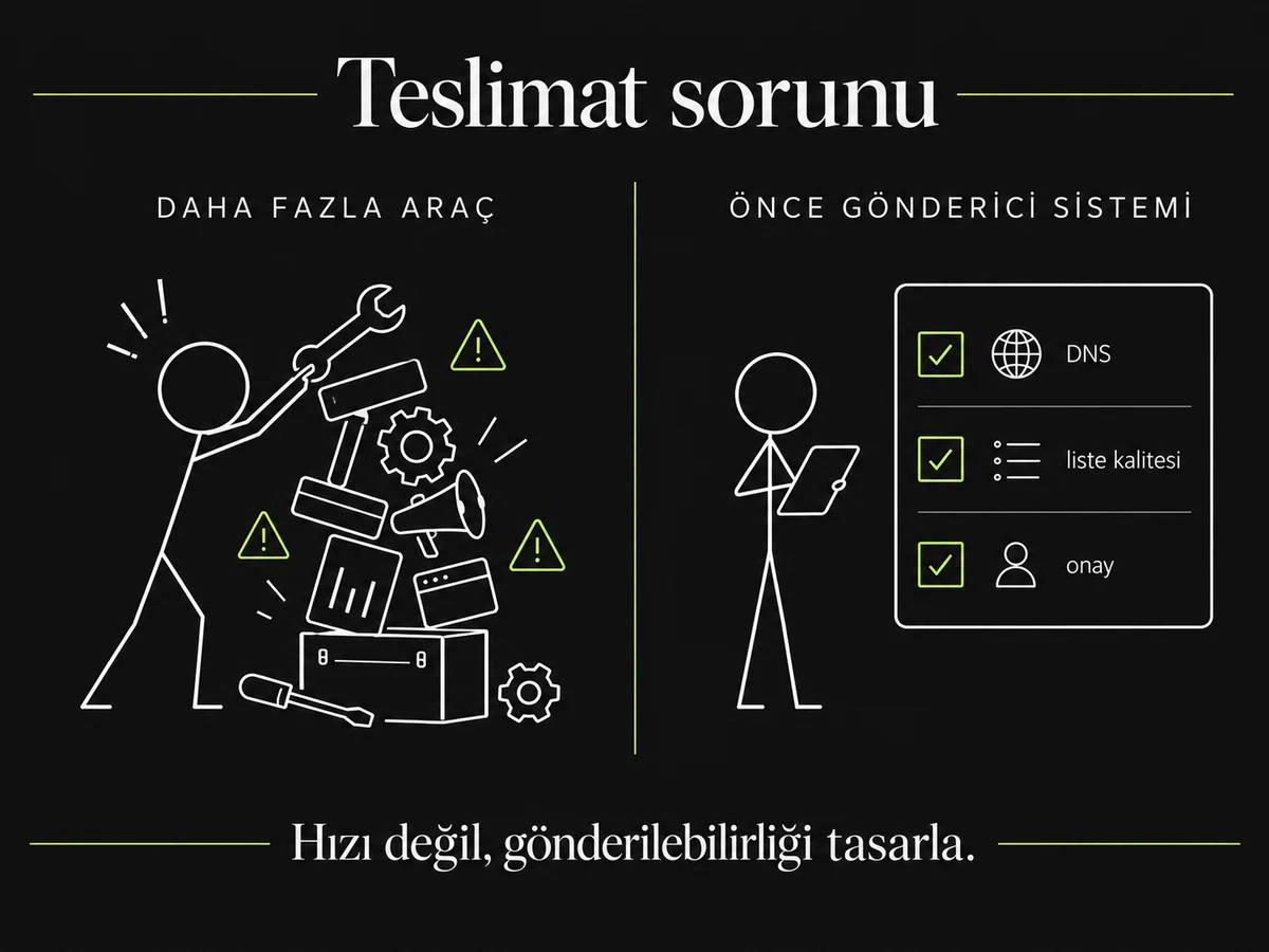 Premium çöp adam memi: daha fazla araç yerine gönderici sistemini düzelt.